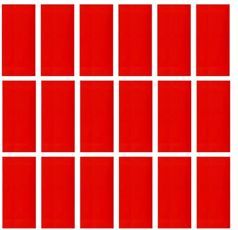 AOVNA 18Pcs Dental Wax Sheet Red Dental Base Plate Wax Dentist Auxiliary Material Orthodontic Base Plate for Dental Hospital Dentist