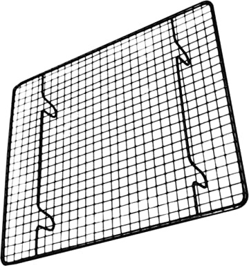BESTYASH Grille de Refroidissement en Acier Inoxydable Antiadhésive 30X25 CM Ustensile Cuisine Pratique pour Gâteaux Pain Muffins Accessoire de Pâtisserie Réutilisable Boulangerie