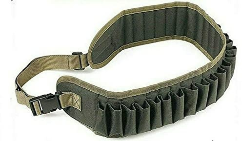 cartuccera Caccia Cordura Verde 26 Celle Calibro 12 cartucciera Cordura Cal Cinturone