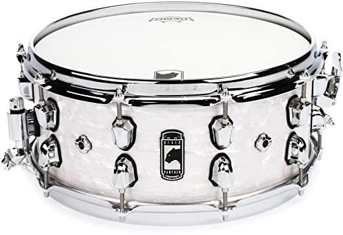 Mapex Black Panther Heritage Snare Drum - 6 x 14-inch - White Strata