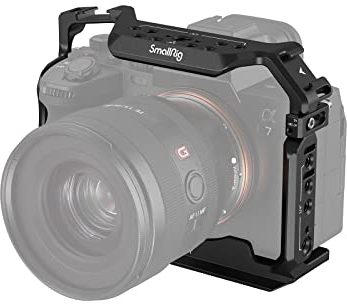 (Aktualisierte Version) SMALLRIG Full Cage Käfig für Sony Alpha 7R V/Alpha 7 IV/Alpha 7S III/Alpha 1 / Alpha 7R IV - 3667B