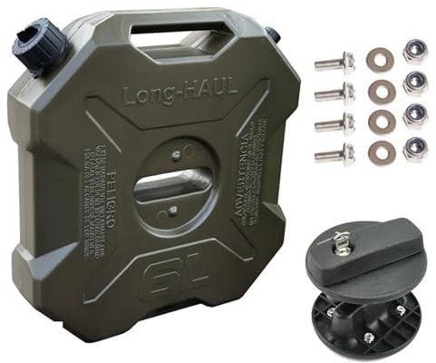 Bensindunkar Bensinkanner 6L liter Svart Röd Grön Dunktrumma Bränsletank(6L Green With Lock)