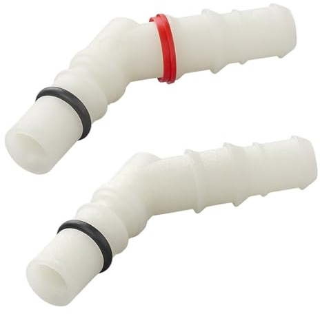MULTIBROS Slangkoppling 10-12 mm med O-ring – 2-Pack Röd/Blå