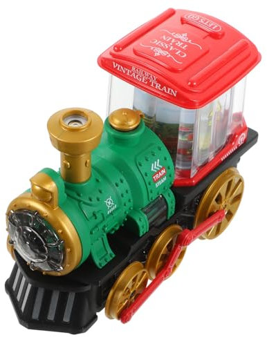 GARIOUANS Trenino Elettrico per Nebulizzante e Rotanti Musicale Resistente e Sicura Didattico per Ragazzi e Ragazze Stimola Immaginazione e Creatività
