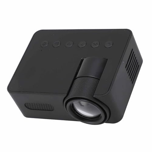 Mini Projecteur, Projecteur Vidéo de Cinéma Maison Portable Full HD 1080P pour Intérieur et Extérieur, Haut-Parleur intégré, Projection de 14 à 100 Pouces