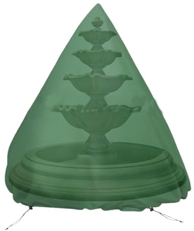Chaies Abdeckung für Springbrunnen für den Außenbereich, Abdeckung für Gartenbrunnen, wasserdichte Schutzhülle aus Oxford-Stoff, 100 x 154 cm, Abdeckung für, Winddicht,