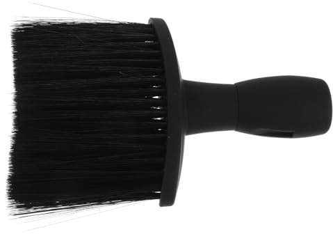 minkissy Brosse à Barbe Noire pour Hommes – Pinceau à Raser Compact Multifonction Poils Doux, Brosse Nettoyante Visage Portable, Outil de Toilettage Ergonomique pour Usage Quotidien