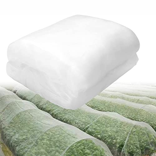 DINGFAN Rete Anti Insetti Ortaggi Proteggi Rete da Giardino Reti Maglia Fine Proteggere Piante, Fiori, Frutta e Verdura (Taglia : 5x20m)