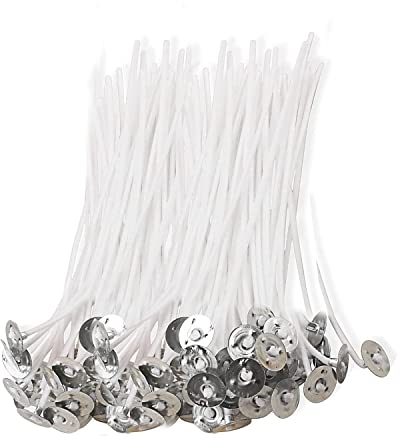 kerzendochte für kerzen, kerzendocht 5cm,dochte für kerzen 100 Stück Candle Wick für kerzen selber machen Candle DIY (5cm/2in)