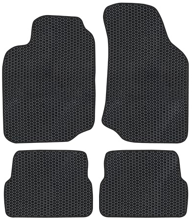 moto-MOLTICO Eva Fußmatten Auto - Automatten passend für VW Golf III 1991-1999, rutschfeste und Wasserfeste Autoteppiche