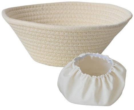 Proofing Basket, Bread Basket brödskydd korgar bomullsrep med foder