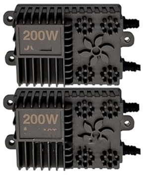 Generico Zavorra Digitale 200 W per reattore di zavorra sostitutivo allo Xeno per 12 V H1 H3 H7 H11 9005 9006(2PCS)