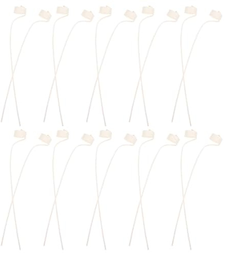 STAHAD Varillas Difusoras sin Fuego para Aromaterapia 20 Unidades Repuesto para Difusores de Aceites Esenciales Varillas Aromáticas Hogar y Bodas Control de Fragancia Ajustable