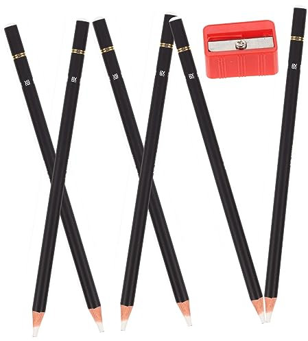 Operitacx 6St Stift Radiergummi Radierstift im Stiftstil Detail-Radierstift Markieren Radierstift Malradierer für Künstler Gummistift für die Schule Zeichengummistift Bleistift Zubehör Holz