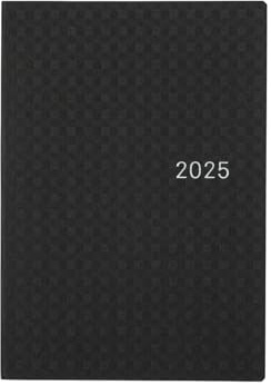 Hobonichi Techo 2025 HON [Englisch/A6 Size/Januar Start/Planer] Paper Series: Schwarzes Gingham