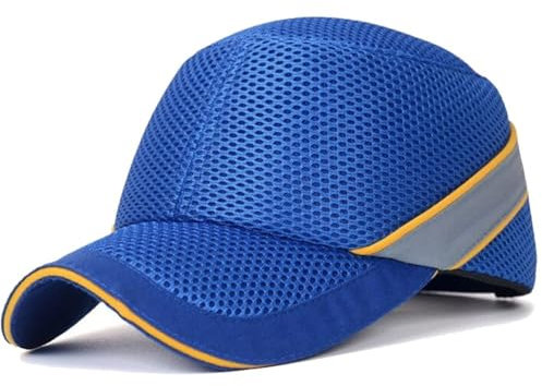 HiyyFloy Bump Cap Gorra De Béisbol Estilo Casco Casco Gorra De Seguridad Transpirable Y Ligera Sombrero De Seguridad para Hombres Y Mujeres, Cómoda Gorra De Protección para Cabeza