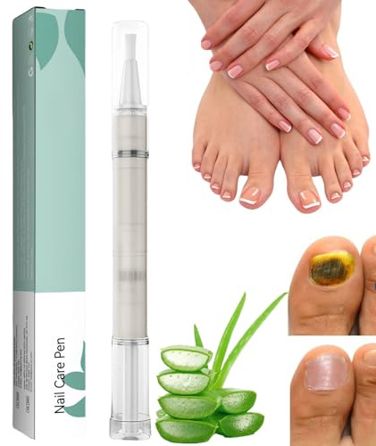 Nail Care Pen,Fungel Nail Treatmant Pen,Nail Growth P/en,Nail Strengthener for Damaged Nails,Multi-Purpose Na/il Repair,Growth Serum & Treatment for Toenails&Fingernail,Cuticle Oil,Moiturizing