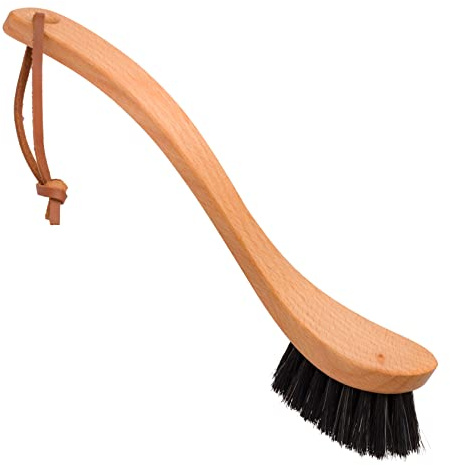 Redecker Spülbürste geölter buchenholzgriff schwarzes Rosshaar 23,5cm