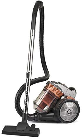 G3 Ferrari G90003 Eco Design Aspirapolvere Ciclone, 700W, Classe A, 20kPa, Capacità 3L, Filtro HEPA, Accessori inclusi, Tubo Telescopico, Speciale spazzola per parquet, Rosso