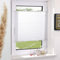 Grandekor Plissee Klemmfix ohne Bohren Weiß 35x120cm(BxH) Plissees lichtdurchlässig Blickdicht Jalousien ohne Bohren Fensterrollo Klemmrollos Sonnenschutz Sichtschutz Faltrollo Rollos für Fenster