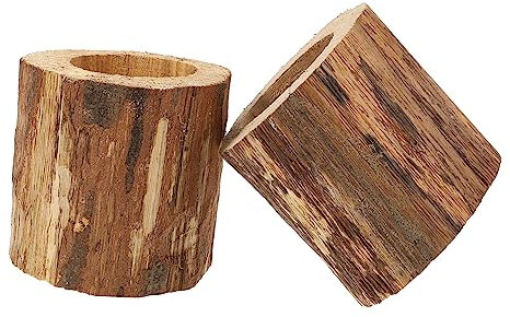 Parliky 2piezas para Suculentas De Diseño De Natural Decoración para Interiores y Exteriores para Pequeñas