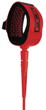 FCS Competition Essential Leash (Code Red, 6ft0)