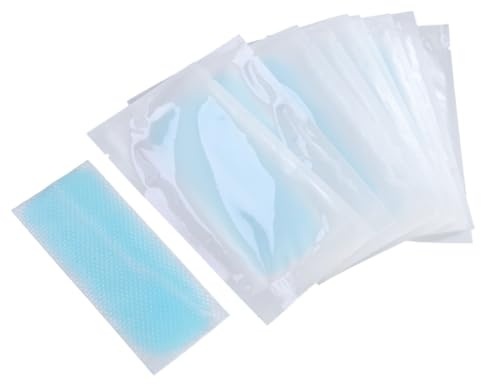PENIKOKO 10 Pezzi Patch Rinfrescanti Gel per Fronte Adesivi Refrigeranti Estivi per Denti e Affaticamento Rapido Colpo