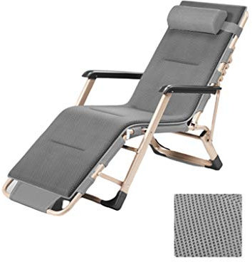 N / A Tragbarer Strandkorb, Atmungsaktiver Klappbarer Freizeitstuhl Mit Schwerelosigkeit Für Camping Im Innenpool Mit Einem Gewicht Von 200 Kg(Color:grau C.)
