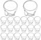 Câble de Sécurité 20 Pack, Czgor 81,3 cm Câble de Sécurité en Acier Inoxydable avec Crochet de Verrouillage éclairage Câble de Sécurité anti - Chute Stage Lighting Lock Safety Rope 50kg Capacité