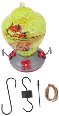 Toddmomy 1Stk -Feeder Futterspender für im Freien Garten Vogelstation gartendekoration Garden Decor Blumenvogelhäuschen hängendes Vogelhäuschen Futterspender für Tiere