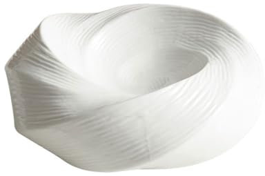 Assiette Plate à Dîner Vaisselle spécialisée for hôtel Restaurant, sensation Premium, assiette en céramique blanche créative, assiette de cuisine personnalisée Assiettes à Dessert(Grand)