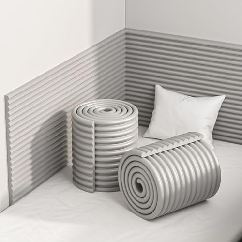 Panneaux de tête de lit à décoller et Coller soi-même – Rembourrage Mural 3D Anti-Collision pour Enfants autistes – Panneaux muraux Souples rembourrés et Auto-adhésifs – Coussin Mural décora