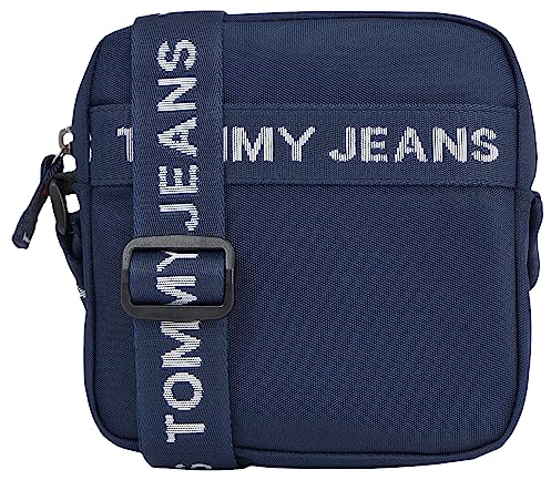 Tommy Jeans Herren Umhängetasche Essential Reporter Mittelgroß, Blau (Twilight Navy), Onesize