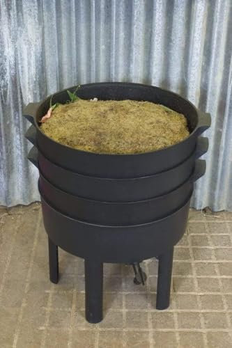 Wiggly Wigglers Worms Mat for Can-O-Worms Hemp Mat Fibre Blanket for Composting | Essential Wormery Accessory | Vermicomposting Blankets - Keeps Worms Dark, Moist & Warm (Pack of 4)