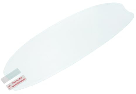 ASAKKURA Visiera Per Casco Con Pellicola Antiappannamento e Protezione Uv e Antipioggia Per e Elettrico Installazione Facile e Visibilità Chiara