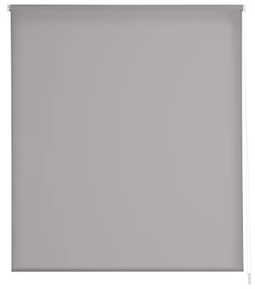 Estoralis Gove | Estor Enrollable Diseño Moderno | Translúcido Liso | Color Gris | 100 x 180 cm (Ancho/Alto) Tamaño Tela 97 x 175 cm | Estores para Ventanas y Puertas