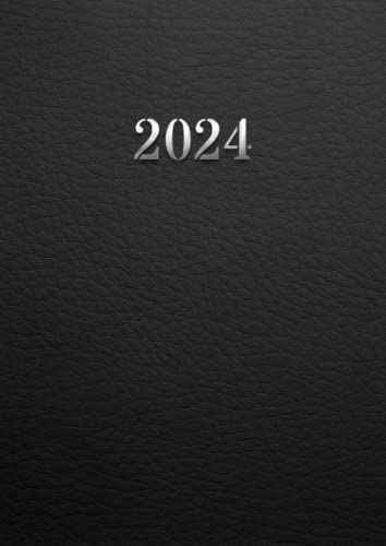 2024: kalender 2024 1 woche 2 seiten mit Uhrzeiten 7 bis 20h Tag| Monatsplaner von Januar 2024 bis Dezember 2024 (wochenplaner)