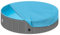 EUGAD Piscina per Cani, Piscina Cani Gatti con Copertura 160x30 cm Vasca da Bagno Pieghevole Portabile, PVC, per Animali Domestici, Pool Esterno Drenaggio Laterale Veloce