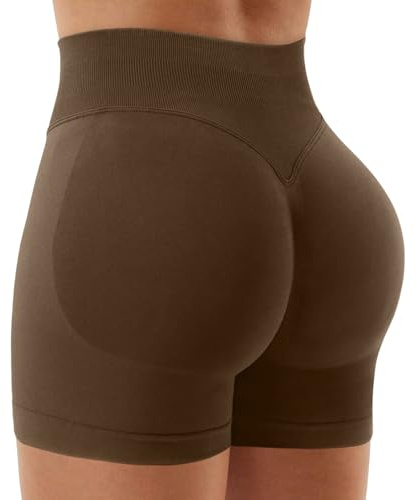 Chicpant Mallas Cortas Mujer Gimnasio Pantalon Corto Deporte Mujer Push up Short Deportivo Cintura Alta para Yoga Cycling Running Fitness