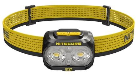 Nitecore UT27 (2024) Dual Power 800 Lumen - LED-Stirnlampe