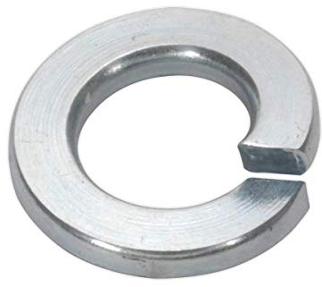 Sealey SWM6 M6 Rondelle à ressort métrique Zinc DIN 127B - Lot de 100