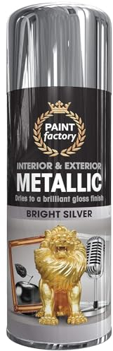 Paint Factory All Purpose Silver Metallic, 400 ml