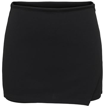 JdY Damen Jdygeggo Skorts JRS Noos Rock, Schwarz, L EU