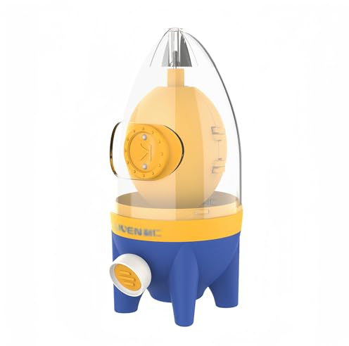 UovoEgg Maker, Scrambler Shaker, Agitatori Manuali, Utensili Miscelatore, Macchina per Uova Dorate, Tagliauova Utensili da Cucina Alimentata a Mano