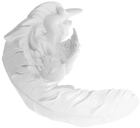 GLEAVI Statua Di Angelo in Resina Nordico Decorazione Da e Giardino Statuina Angelo Per Esterni