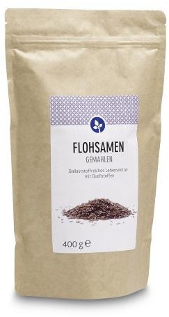 FLOHSAMEN gemahlen Pulver 400 g