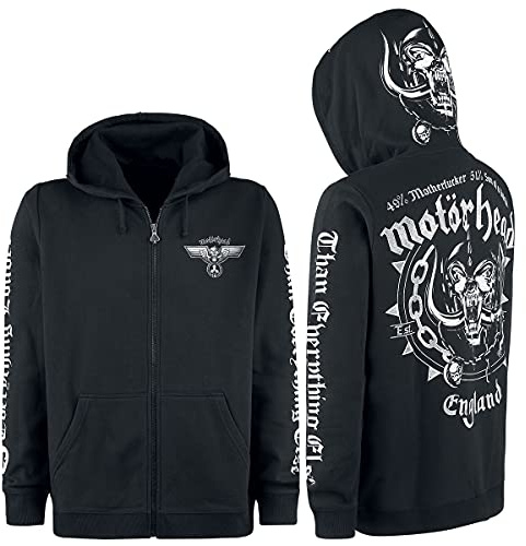 Motörhead England Männer Kapuzenjacke schwarz Band-Merch, Bands