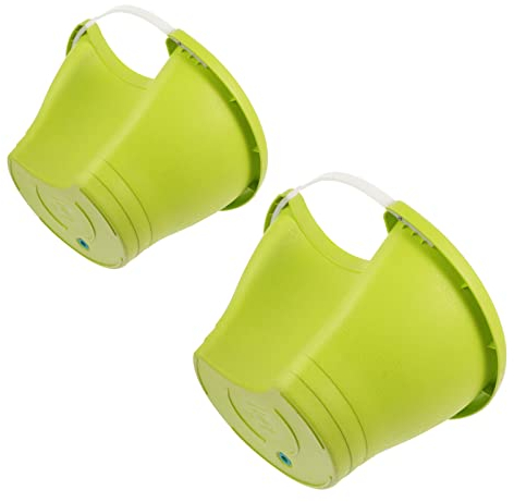 BESTonZON 2st Fallrohr Blumentopf Hängende Blumentöpfe Im Innenbereich Fallrohr Pflanzgefäß Hängend Übertopf Töpfe Für Freilandpflanzen Balkoneimer Minimalistisch Pflanzenkorb Pp-Material