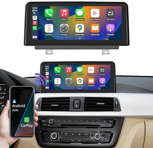 Road Top 10.25 Linux CarPlay Screen for BMW 3/4 Series with NBT System | for BMW 3/4 Series, Car Stereo Multimedia Car Radio Receiver