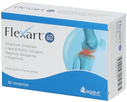 FLEXART 60 60 compresse - Integratore alimentare utile per alleviare i dolori articolari, limitando le sensazioni di dolore durante i movimenti quotidiani